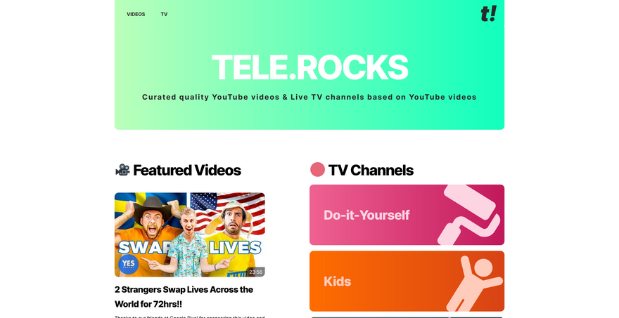 TELE.ROCKS screenshot